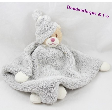 Flache Teddybär Beige BUKOWSKI Rosa 28 cm Flache Teddybär Beige BUKOWSKI Rosa 28 cm
