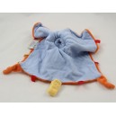 Doudou flach Mann Tim NATTOU Tim und Lily blau Auto Krawatte 27 cm
