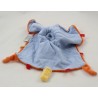 Doudou flach Mann Tim NATTOU Tim und Lily blau Auto Krawatte 27 cm