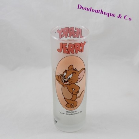 Ratón de cristal Jerry AVENUE DE LAS ESTRELLAS Tom y Jerry tubo de vidrio 17 cm