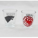 Set of mini glasses GAME OF THRONES shooter Stark and Targaryen