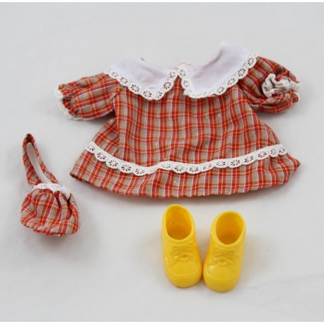 Vintage Outfit KIKI Kleidung Mädchen Kleid Tasche Affe Kiki Vintage Outfit KIKI Kleidung Mädchen Kleid Tasche Affe Kiki