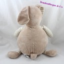 Kaninchen Handtuch SOFT FRIENDS Beige Streifen 45 cm