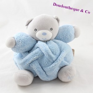 Musikalische Doudou Bär KALOO Blaue Feder 18 cm