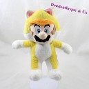 Mario SUPER MARIO Nintendo toalla disfrazada de 25 cm gato amarillo