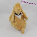 Dog peluche FRANCE LOISIRS Ball and Bill brown 17 cm