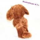 Max cane asciugamano - SAX Carrefour marrone bianco 28 cm