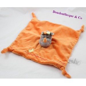 KiABI JOGYSTAR orange 27 cm Nashorn flach doudou