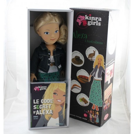Alexa COROLLE Kinra Mädchen blonde australische Puppe 40 cm Alexa COROLLE Kinra Mädchen blonde australische Puppe 40 cm
