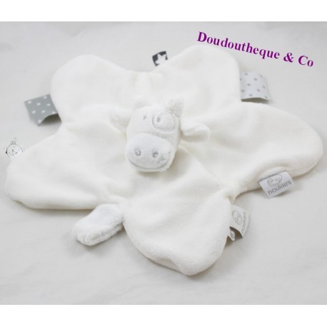 Doudou flache Kuh Lola NOUKIE'S Weißer Stern Pulver 33 cm Doudou flache Kuh Lola NOUKIE'S Weißer Stern Pulver 33 cm
