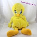 Peluche range sundging yellow canary pajamas WARNER BROS Titi and Grosminet bird 63 cm