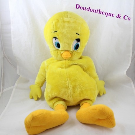 Peluche gamma sundging giallo pigiama canarino WARNER BROS Titi e Grosminet uccello 63 cm Peluche gamma sundging giallo pigiama canarino WARNER BROS Titi e Grosminet uccello 63 cm