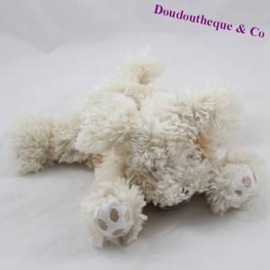 Doudou Hund GESCHICHTE UNSERER beige langen Haaren 16 cm