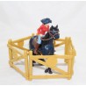 Figure the QUICK Lena Ranch and his horse Mistral 12 cm