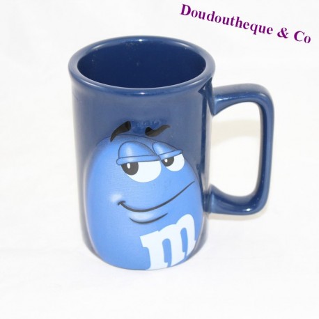 Taza de cerámica 3D azul de M-M 11 cm