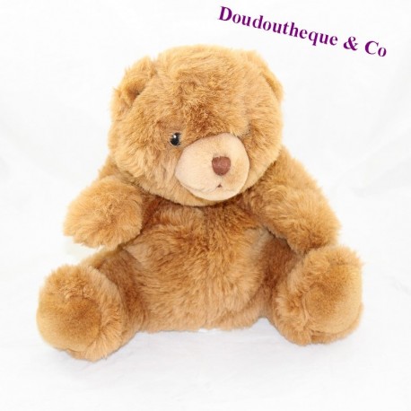 Peluche marionnette ours IKEA marron 25 cm