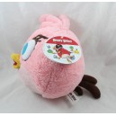 Stella uccello peluche ANGRY BIRDS velluto rosa 25 cm