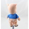 Porky Pig Pig LOONEY TUNES blau rot Knoten Jacke 19 cm