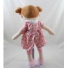 Toys'R'US Fabric Doll You - Me Pink Brown Floral Dress 35 cm