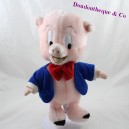 Cerdo cerdo cerdo LOONEY TUNES chaqueta azul nudo rojo 30 cm