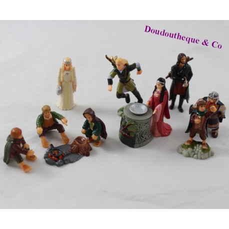 Lot Figur KINDER Der Herr der Plastikringe