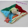 Scimmia di DouDou piatta Mo HAPPY HORSE multicolor cm 23
