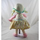 Doll rag COROLLE bionda ragazza vestito di frutta giallo brivido 37 cm
