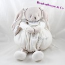 Pyjama verstaut doudou UND himmlische COMPAGNY Mein weiß-grauer Sternenschatz stash 45 cm