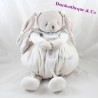 Pyjama verstaut doudou UND himmlische COMPAGNY Mein weiß-grauer Sternenschatz stash 45 cm