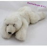 Anna CLUB PLUSH WWF elongated white polar bear towel 40 cm