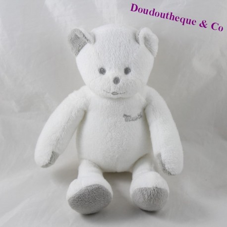 MUSTI grau mustela bear doudou 18 cm