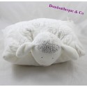 ObAIBI white brown sheep cushion OB 30 cm