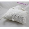 ObAIBI white brown sheep cushion OB 30 cm