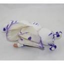 Muñeca de mariposa bebé ANNE GEDDES blanco y malva 24 cm