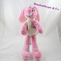 Pink rodADOU rabbit towel beige scarf 40 cm