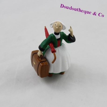 Figur Bécassine HACHETTE Koffer und PVC Regenschirm 7 cm Figur Bécassine HACHETTE Koffer und PVC Regenschirm 7 cm