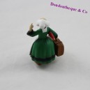 Figur Bécassine HACHETTE Koffer und PVC Regenschirm 7 cm