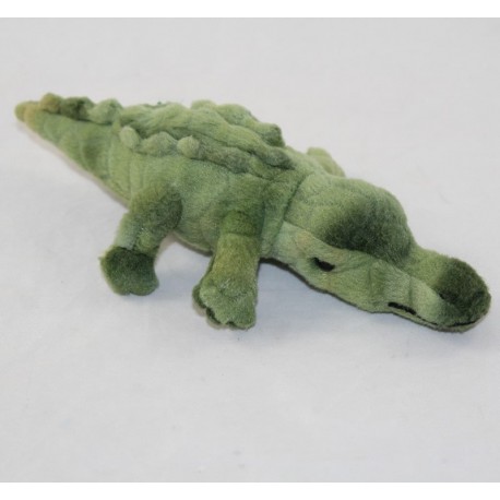 Mini plush crocodile THE FERME IN CROCODILES Gavial of Nepal green 19 cm