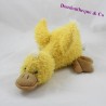 Soft FRIENDS yellow duck towel with long hairs 30 cm