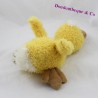 Soft FRIENDS yellow duck towel with long hairs 30 cm