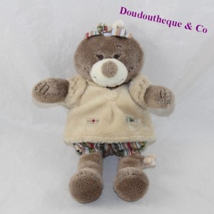 Taupe Kuscheltier NOUKIE'S Emma, Paco und Aldo braun 18 cm