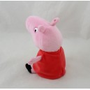 Toalla Peppa Pig JEMINI con vestido de cerdo rosa suave rojo 18 cm