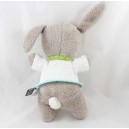 Musical bunny rabbit ORCHESTRA grey heart sweater Premaman 25 cm