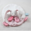 Baby NAT's soft flat rabbit BABY NAT' The tender round white pink 24 cm