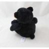 Black noUNOURS bear towel prints 23 cm