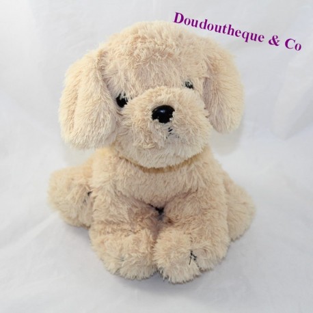 Cruce de perro de peluche MAX & SAX beige pelo largo 27 cm