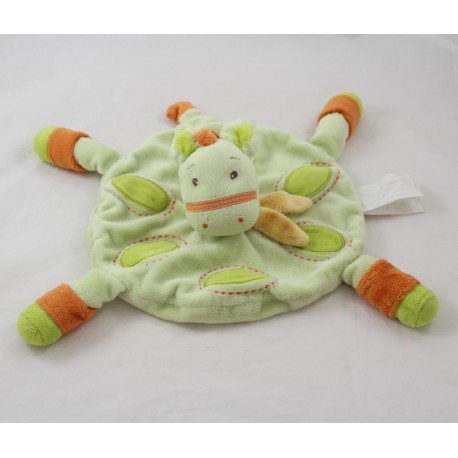 Doudou Plat Rond Rose Girafe Kimbaloo Doudou Plat Rond Rose Girafe Kimbaloo