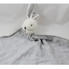Doudou coniglio piatto KALOO zen uccello verde grigio lange 53 cm