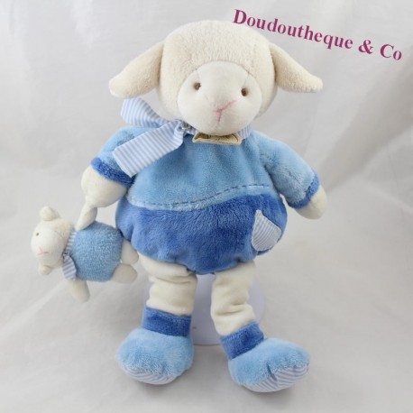 Ausgestopften Vogel Banjo Don und Firma Les Z'amigolos Ente mit baby-30 cm Ausgestopften Vogel Banjo Don und Firma Les Z'amigolos Ente mit baby-30 cm