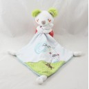 Doudou Taschentuch Maus POMMETTE fällt auf Schlafbären gedruckt Intermarket 